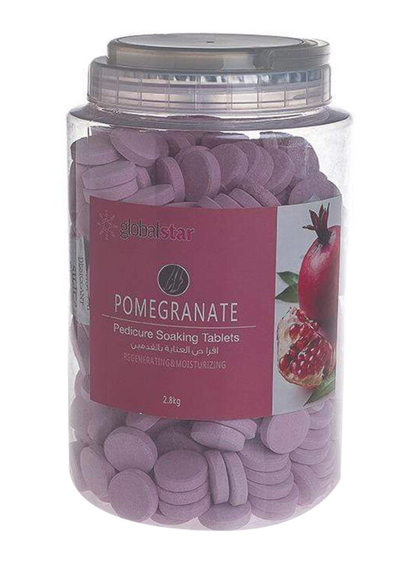 

Globalstar Pedicure Pomegranate Soaking Tablets, 2800gm