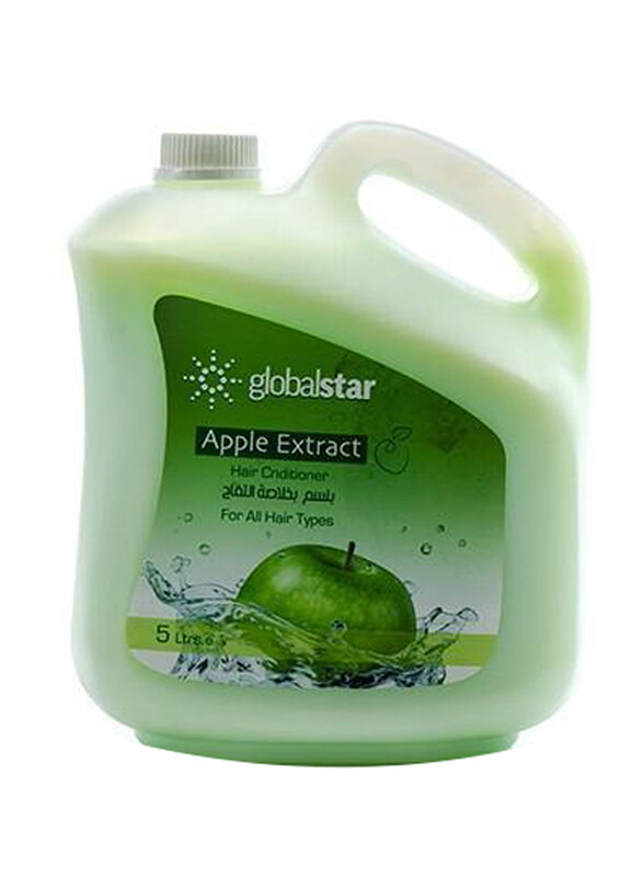

Globalstar Apple Hair Conditioner for All Type Hair, 5 Liters