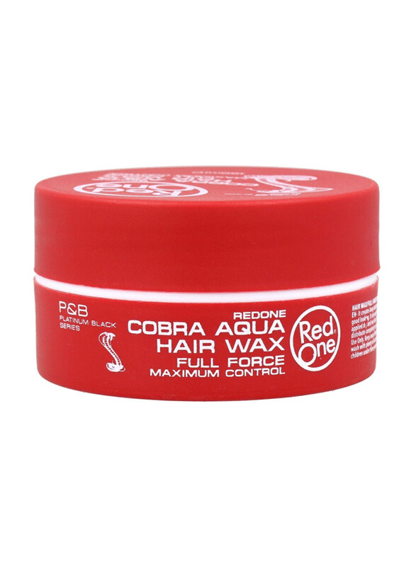 

Redone Cobra Aqua Full Force Hair Wax for All Hair Types, 150ml