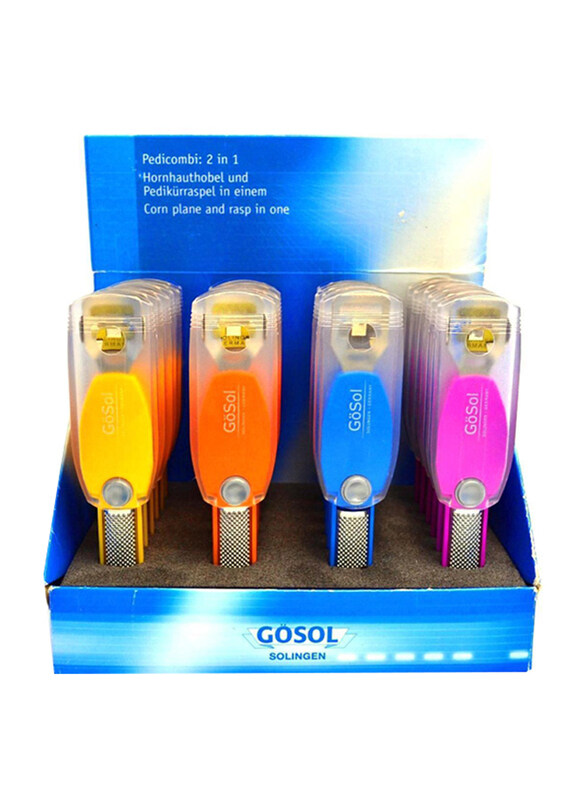 

Gosol 2-in-1 Pedi comb with Corn, 6350, Multicolour