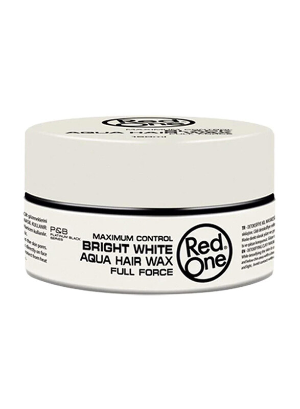 

RedOne Full Force Bright White Aqua Hair Wax for All Hair Types, 150ml