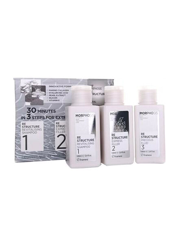 

Framesi Morphosis Restructure Kit for All Hair Types, 3 x 100ml