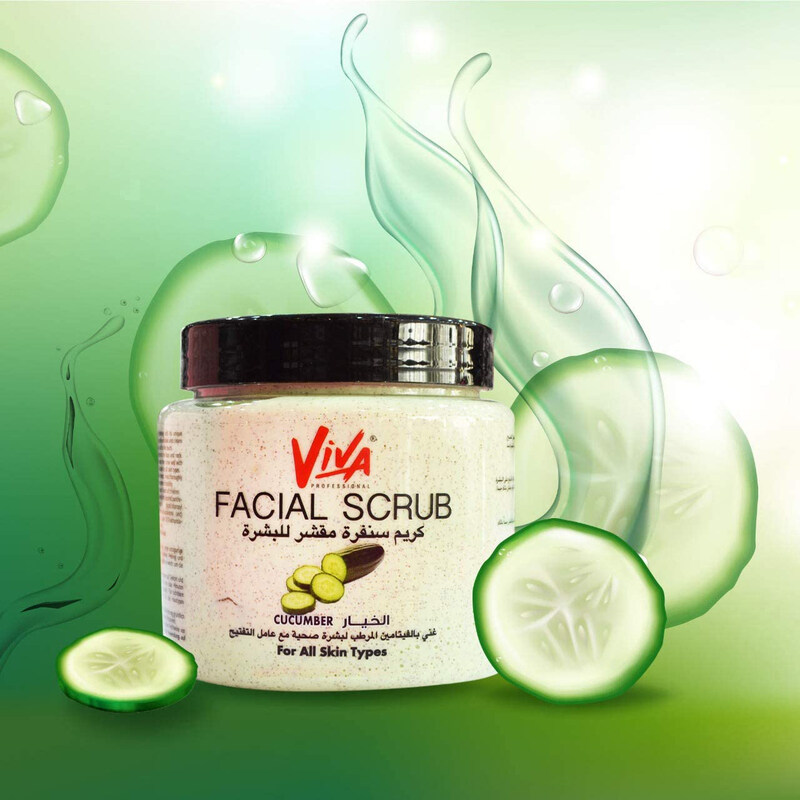 

Viva Cucumber Facial Scrub, 500g