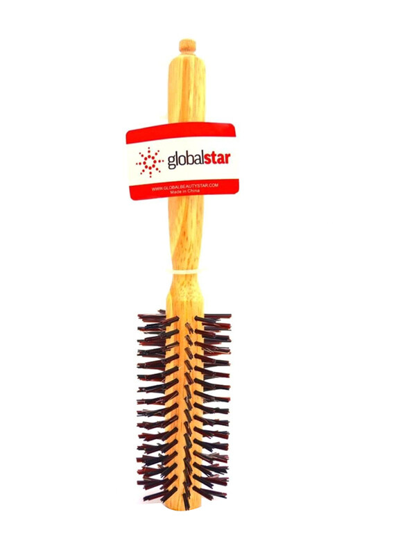 

Globalstar 3RC Roll Hair Brush, WB919-19, Beige/Black