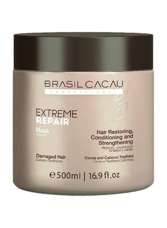 

Brasil Cacau Extreme Repair Hair Mask for All Hair Types, 500ml