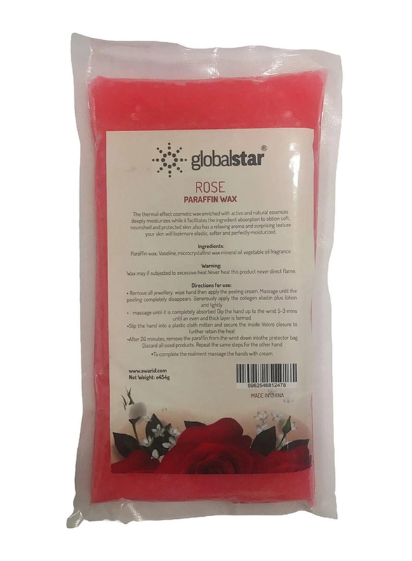 

Globalstar Rose Paraffin Wax, 454gm