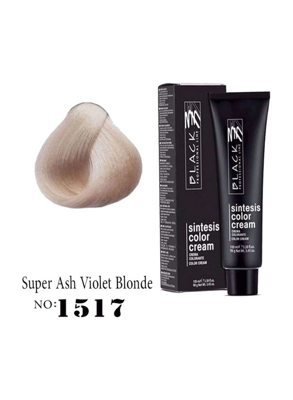 Black Professional Line Color Cream, Super Ash Violet Blonde 1502/1517