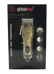 Global Star Professional Hair Clipper, HC-11000, Gold