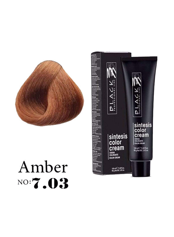 

Black Professional Line Sintesis Color Cream, 100ml, BLK150070, Amber 7.03