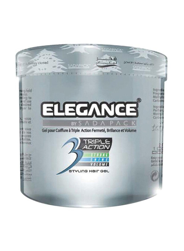 

Elegance Professional Hair Styling Gel for All Hair Types, 1000ml