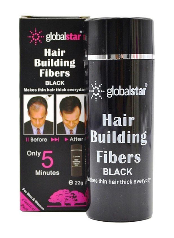 

Globalstar Hair Building Fibers within 5 Minutes for All Hair Types, 22gm