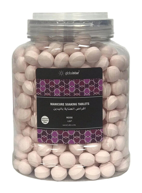 

Globalstar Rose Manicure Soaking Tablets, 1000gm