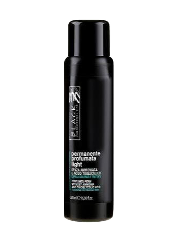 Black Professional Line Perfumed Light Perm for Coloured Hair, 500ml