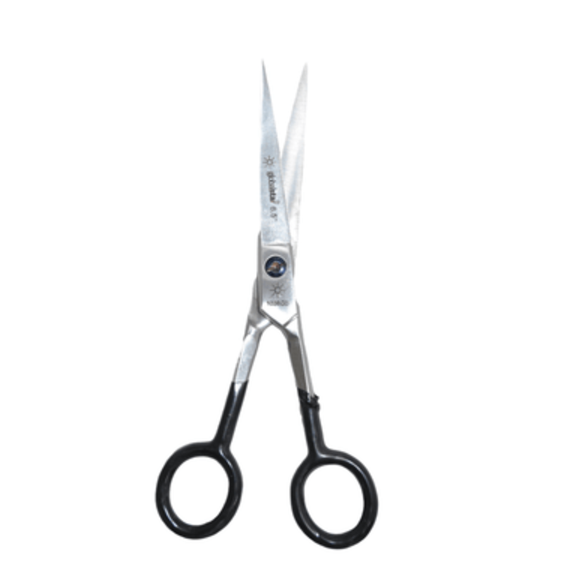 Globalstar Professional 6.5" Hair Cutting Scissors - Stainless Steel & Rubber Grip