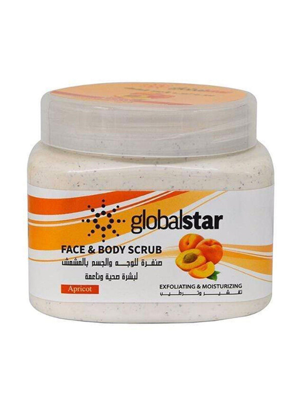 

Globalstar Exfoliating Apricot Face & Body Scrub, 500ml