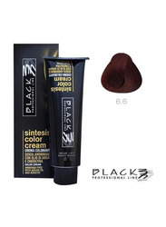 Black Professional Line Sintesis Ammonia Free Colour Cream, 100ml, A6.6, Purple Red N6.6