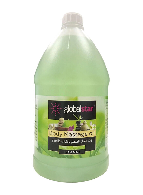 

Globalstar Tea & Mint Scent Body Massage Oil, 3.8 L