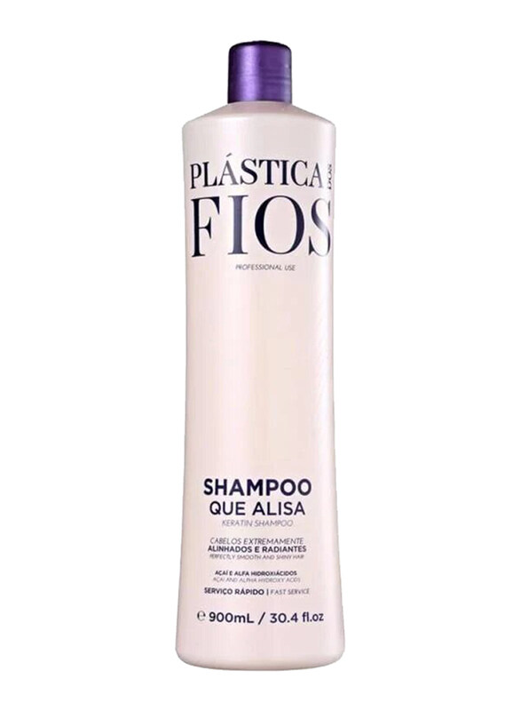 

Plastica Dos Fios Keratin Shampoo, 900ml