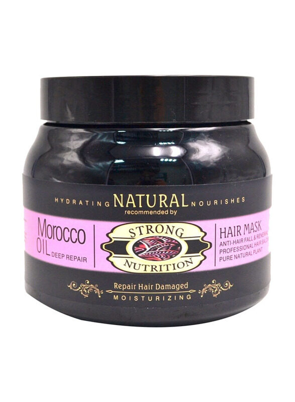 

Natural Strong Nutrition Morocco Oil Hair Mask, Pink, 1000gm