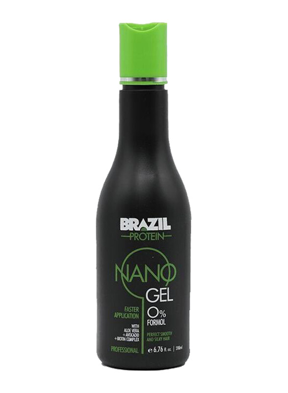 

Brazil Protein Bio Nano Gel Treatment 0% Formol, 200ml