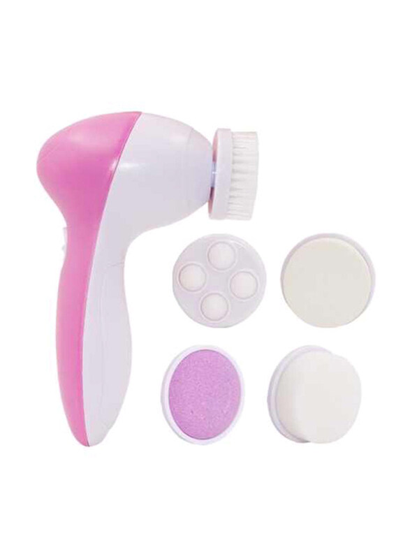 

Beautystar 5 in 1 Beauty Care Massager, BS8782, White/Pink