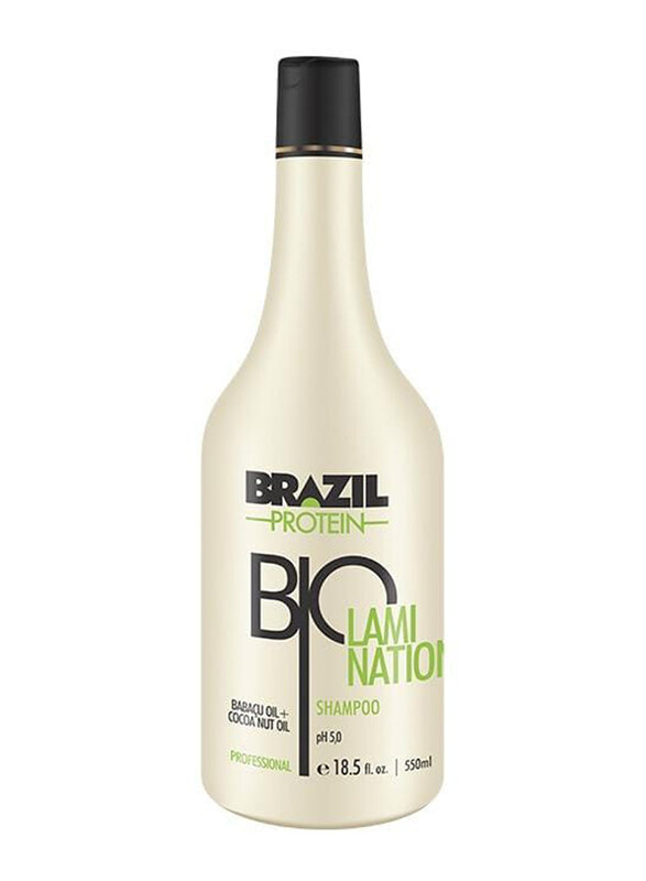 

Brazil Protein Bio Lamination After Care Shampoo for All Hair Types, 550ml