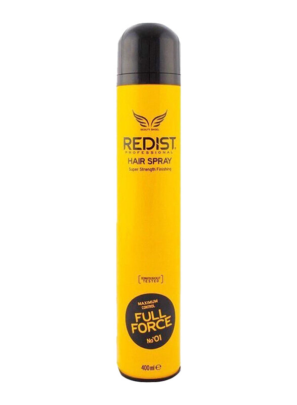 

Redist Professional Super Strength Finishing Maximum Control Full Force Hair Spray No 01, 400ml