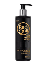 RedOne Gold Cologne After Shave Cream, 400ml