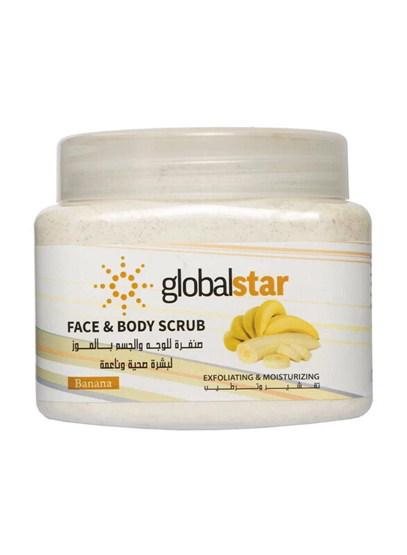 

Globalstar Exfoliating Banana Face & Body Scrub, 500ml