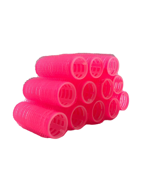 Globalstar Velcro Hair Rollers, PV-34222, 2.5cm, 12 Pieces