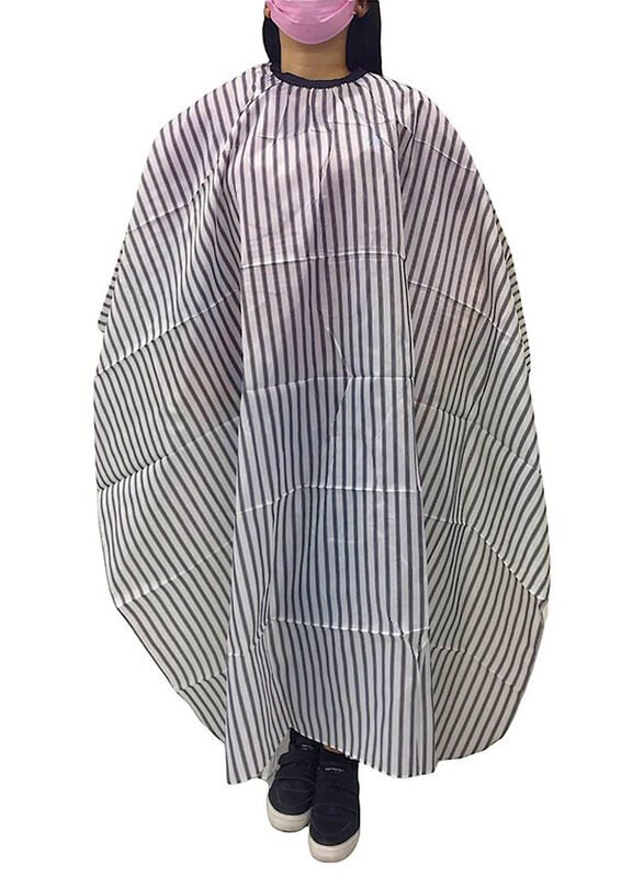 

Globalstar Hair Cutting Cape for All Hair Types, J-25, Black/White