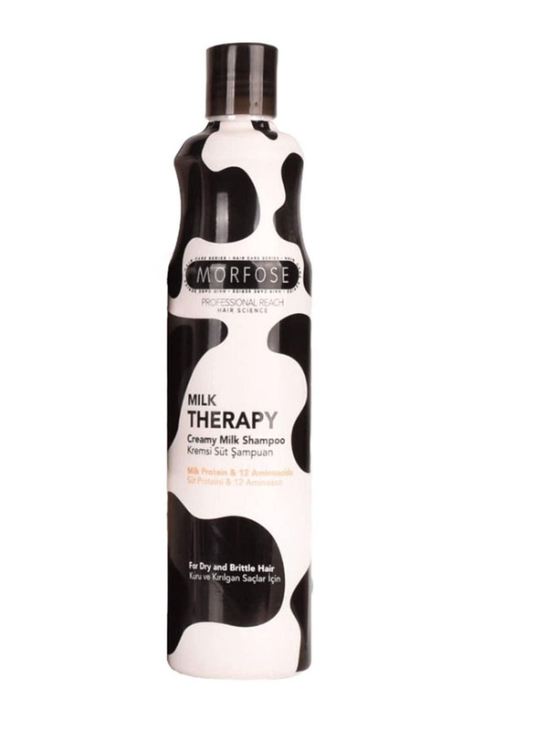 Morfose Milk Therapy Hair Shampoo for Dry and Brittle Hair, 500ml