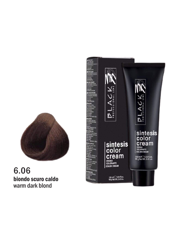 

Black Professional Line Sintesis Color Cream, 100ml, BLK150055, Warm Dark Blonde 6.06