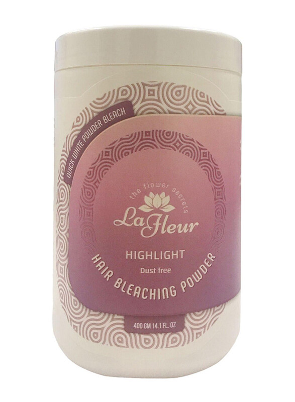 

La Fleur Dust Free Hair Bleaching Powder, 400gm, White