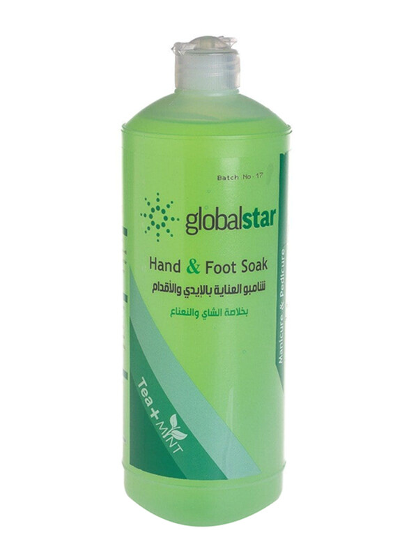 

Globalstar Tea Mint Hand & Foot Soak Mask, 1100ml