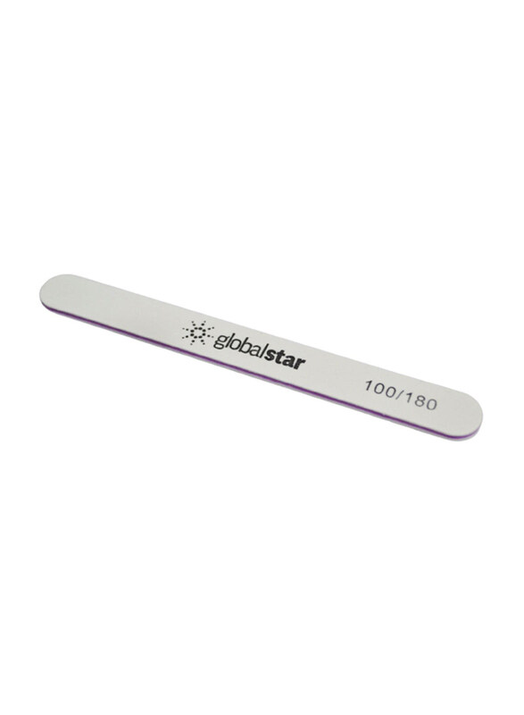 

Globalstar Nail File 100/180 Grit, 25 Pieces. White/Purple