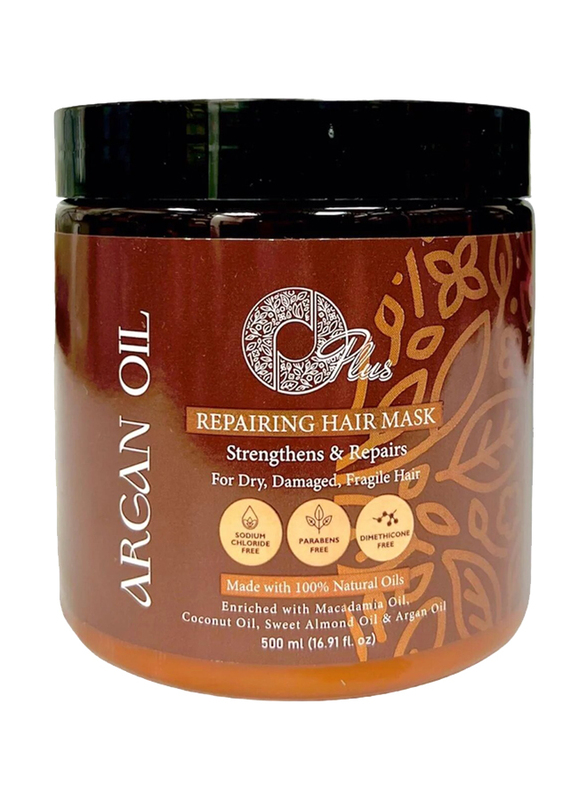 OPlus Argan Oil Repairing Sulfate Free Hair Mask, 500ml