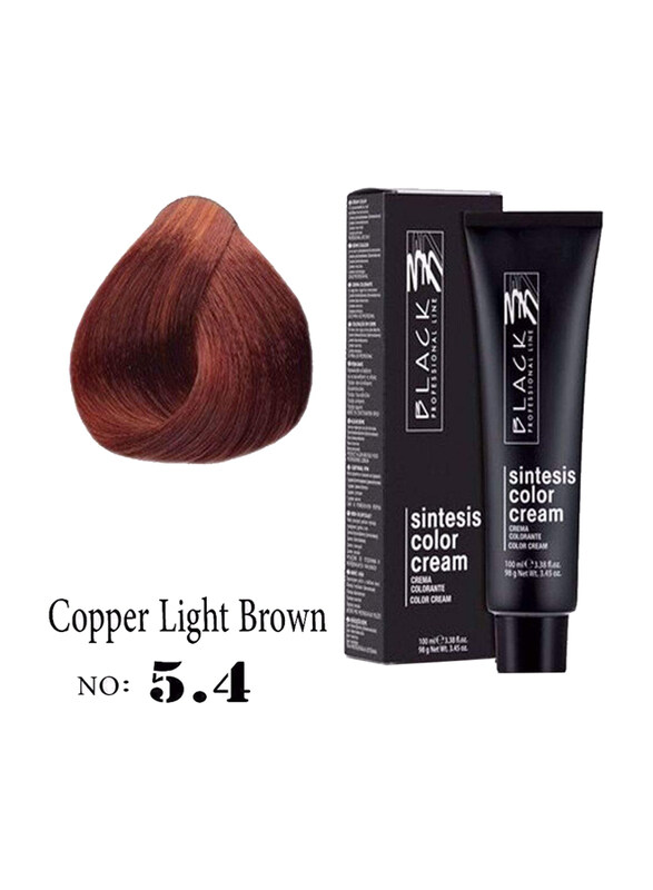 

Black Professional Line Sintesis Color Cream, 100ml, BLK150044, Copper Light Brown 5.4