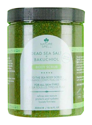 Nature Spell Dead Sea Salt & Bakuchiol Body Scrub, 300ml