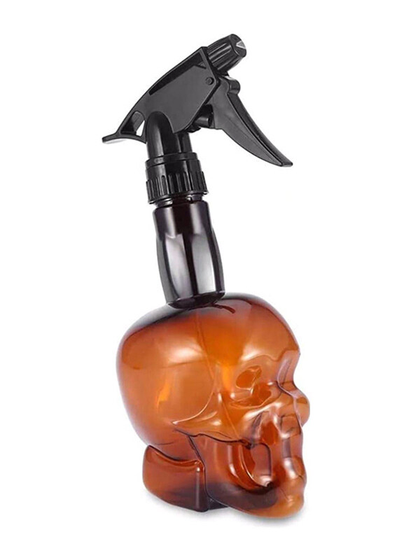 

Globalstar Skull Shape Spray Bottle, 500ml, Black/Brown
