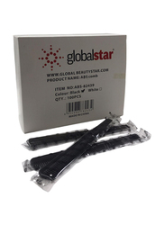 Globalstar Disposable Small Comb Set, Black, ABS-82439, 100 Pieces