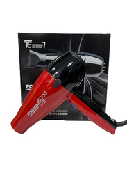 Tecno Elettra Formula 6000 Professional Hair Dryer, 2500W, Red/Black