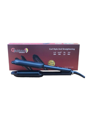 Gjarrah 2-in-1 Curling & Straightening Iron, FL-1310, Black