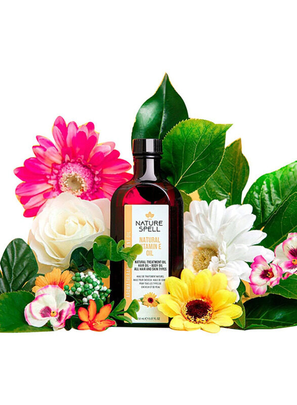 

Nature Spell Hair & Skin Natural Vitamin E Oil, 150ml