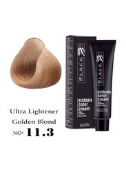 Black Professional Line Sintesis Color Cream, 100ml, Ultra Lightener Golden Blonde 11.3