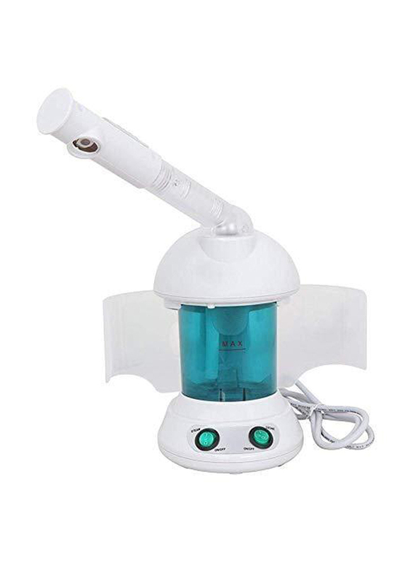 Beautystar Mini 2 in 1 Hair & Facial Steamer, HF-2002, Blue/White