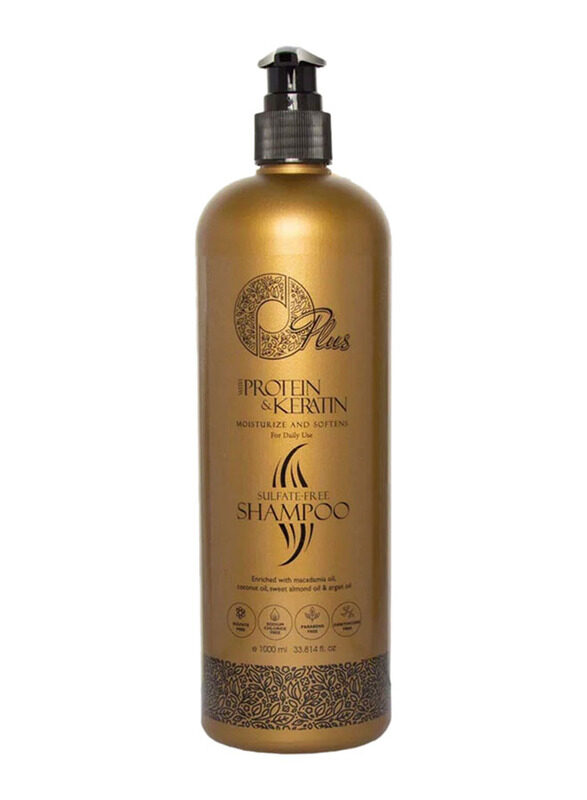 

Oplus Protein & Keratin Sulfate Free Shampoo for All Hair Types, 1000ml