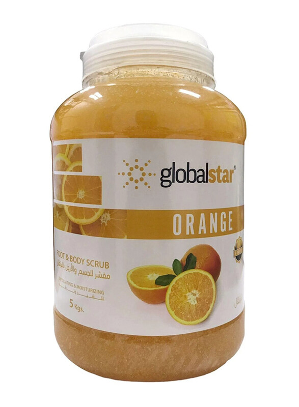 

Globalstar Orange Exfoliating Foot & Body Scrub, 5 Kg