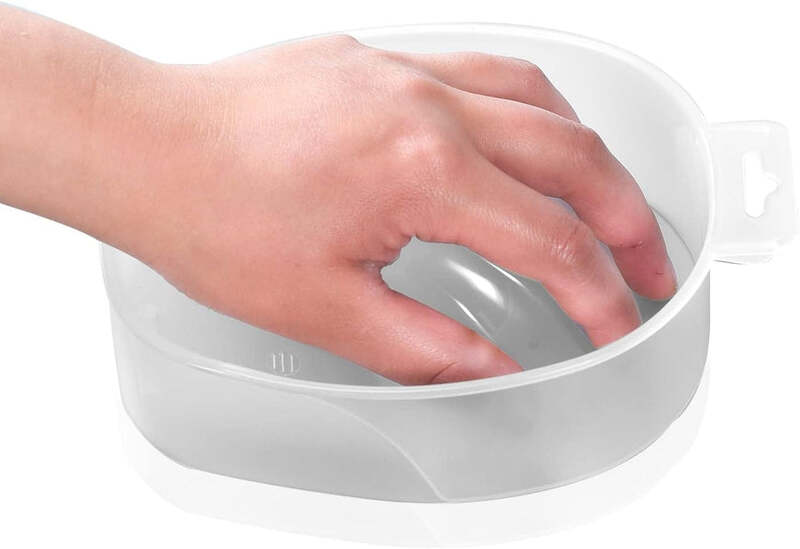 Globalstar Manicure Soaking Bowl - Versatile Nail Soak Off Tray for Professional and Home Use