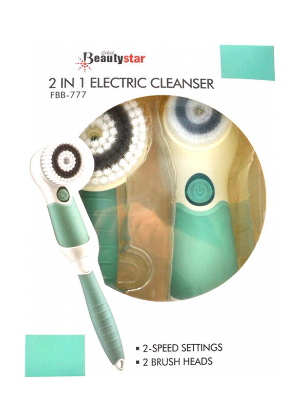 

Beautystar 2 in 1 Electric Facial & Body Cleanser, FB777, 1 Piece